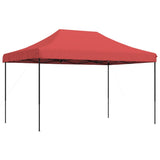 Vidaxl PartyTent Foldbar Pop-Up 440x292x315 cm Bordeaux Red