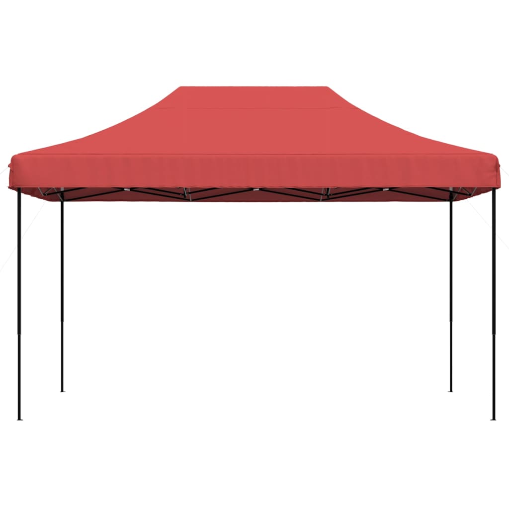 Vidaxl PartyTent Pop-up pieghevole 440x292x315 cm Bordeaux rosso