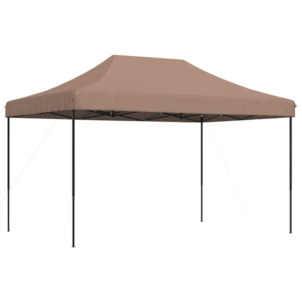 Vidaxl PartyTent sammenleggbar pop-up 440x292x315 cm brun