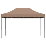 Vidaxl PartyTent Foldbar Pop-Up 440x292x315 cm Brown