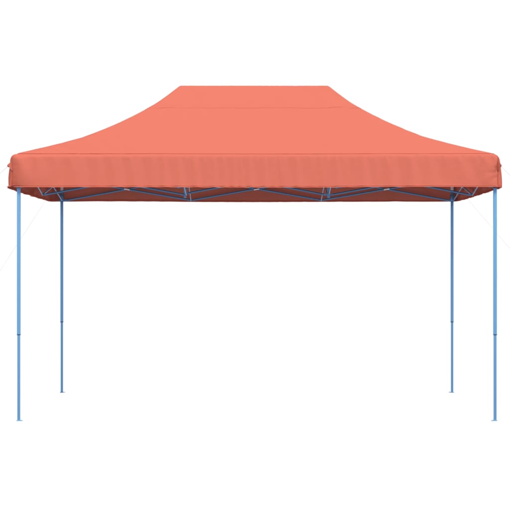 Vidaxl PartyTent sammenleggbar pop-up 440x292x315 cm terrakotta