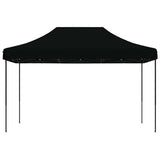 VidaXL Partyzelt faltbar Pop-Up 440x292x315 cm schwarz