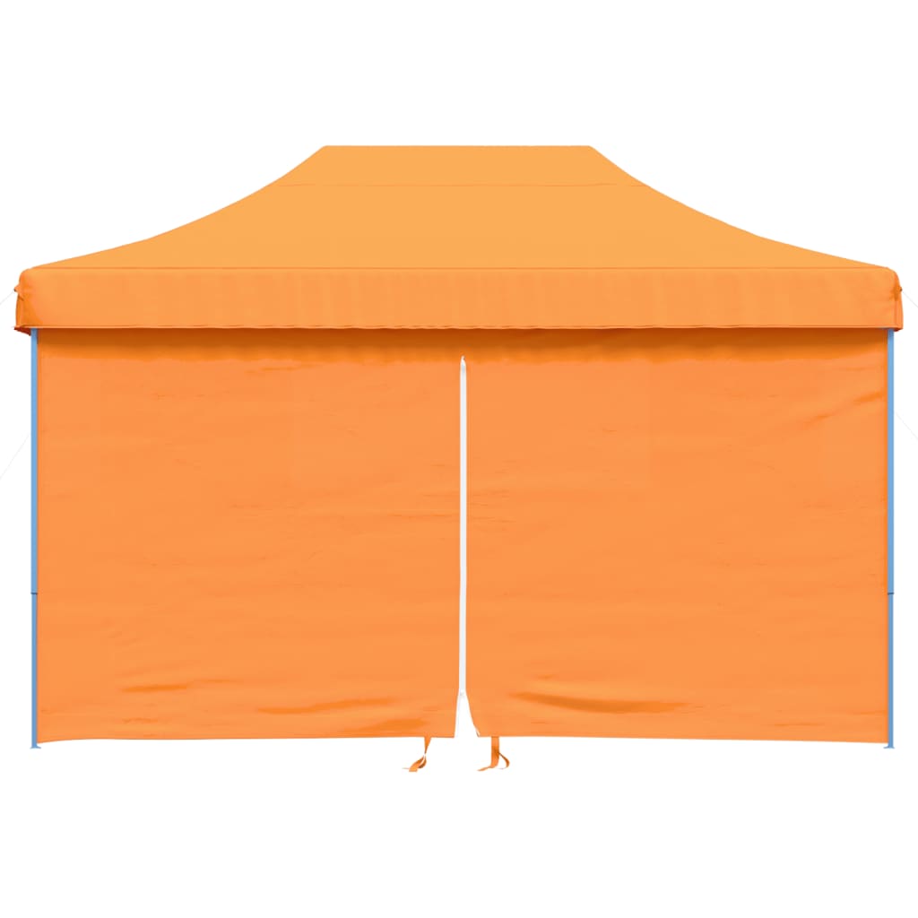 Vidaxx faltbares Pop-Up-Partyzelt mit 4 Seitenwänden Orange