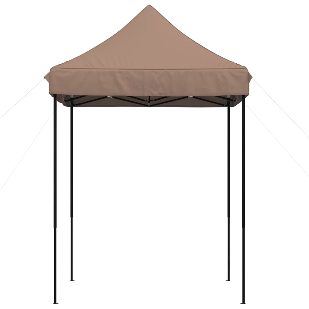 Vidaxl partytent inklapbaar pop-up 200x200x306 cm bruin