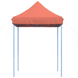 VidaXL Partyzelt faltbar Pop-Up 200x200x306 cm Terrakotta