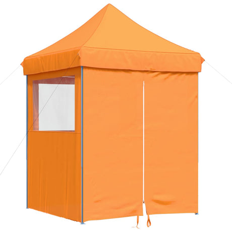 Vidaxx faltbares Pop-Up-Partyzelt mit 4 Seitenwänden Orange