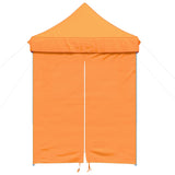 Vidaxl Partytent Faltbares Popup mit 4 Seitenwänden Orange