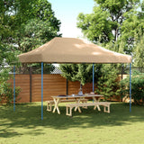 Vidaxl PartyTent Foldable Pop-up 410x279x315 cm beige