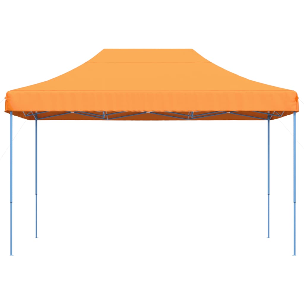 Vidaxl Partytent zložljivo pojavno okno 410x279x315 cm oranžna