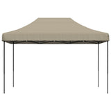 VidaXL Partyzelt faltbar Pop-Up 410x279x315 cm Taupe