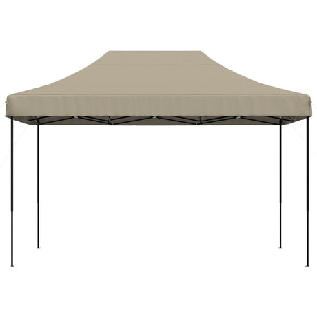 VidaXL Partyzelt faltbar Pop-Up 410x279x315 cm Taupe