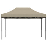 Vidaxl Parttent Foldbar pop-up 410x279x315 cm taupe