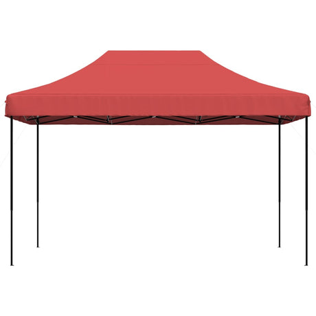 VidaXL Partyzelt faltbar Pop-Up 410x279x315 cm Burgunderrot