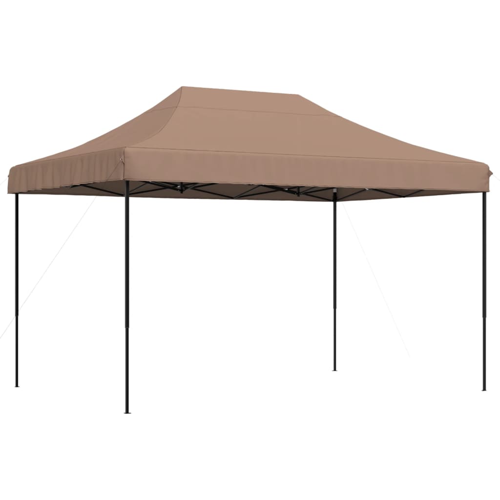 VidaXL Partyzelt faltbar Pop-up 410x279x315 cm braun