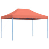 Vidaxl PartyTent Składane wyskakujące okienko 410x279x315 cm Terracotta