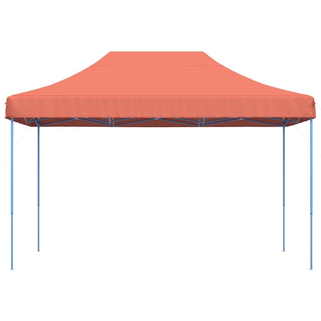 Vidaxl Partytent flappbar Pop-up 410x279x315 cm Terracotta