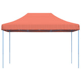 Vidaxl PartyTent Składane wyskakujące okienko 410x279x315 cm Terracotta