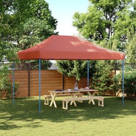 Vidaxx faltbares Pop-up-Partyzelt 410x279x315 cm Terrakotta
