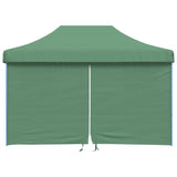 Vidaxl Partytent Foldable Pop-Up With 4 Side Walls Green