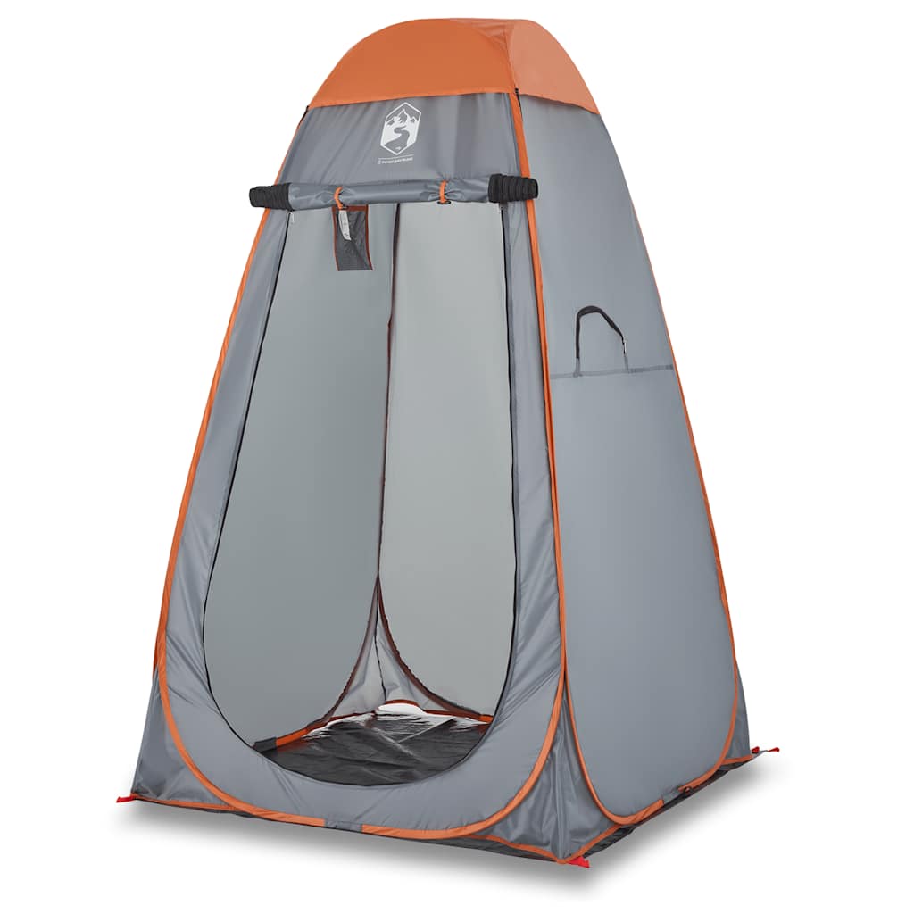 Vidaxx Sichtschutzzelt Pop-up wasserdicht grau und orange