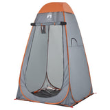 Vidaxl Privacy tent Pop-up Waterdich Gray and Orange