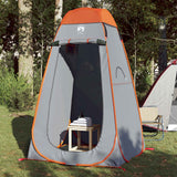 Vidaxl Privacy tent Pop-up Waterdich Gray and Orange