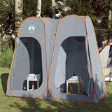 Vidaxx Sichtschutzzelt Pop-up wasserdicht grau und orange