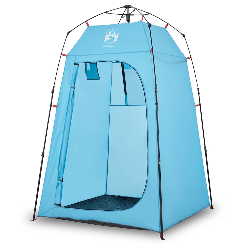 VidaXL Sichtschutzzelt mit Schnellverschluss, wasserdicht, blau