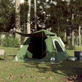 Vidaxl Dome Tent 4-Persona Fast Release Green