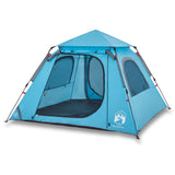 Vidaxl Dome Tent 4-person Fast Release Blue