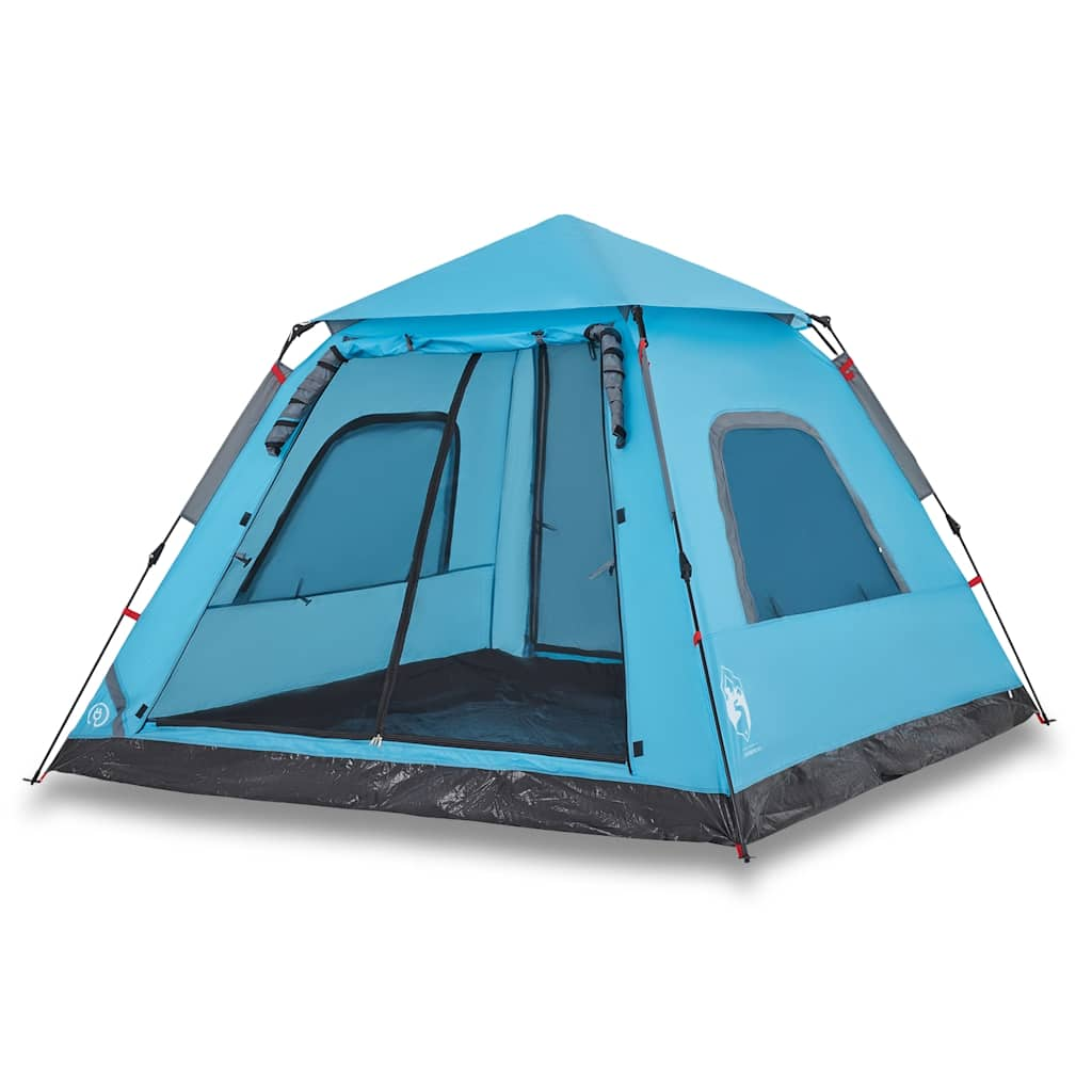 Vidaxl Dome Zelt 5-Personen Fast Release Blau