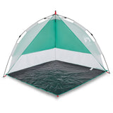 Vidaxl Beach Tenda impermeabile Scollegamento rapido Sea Groen