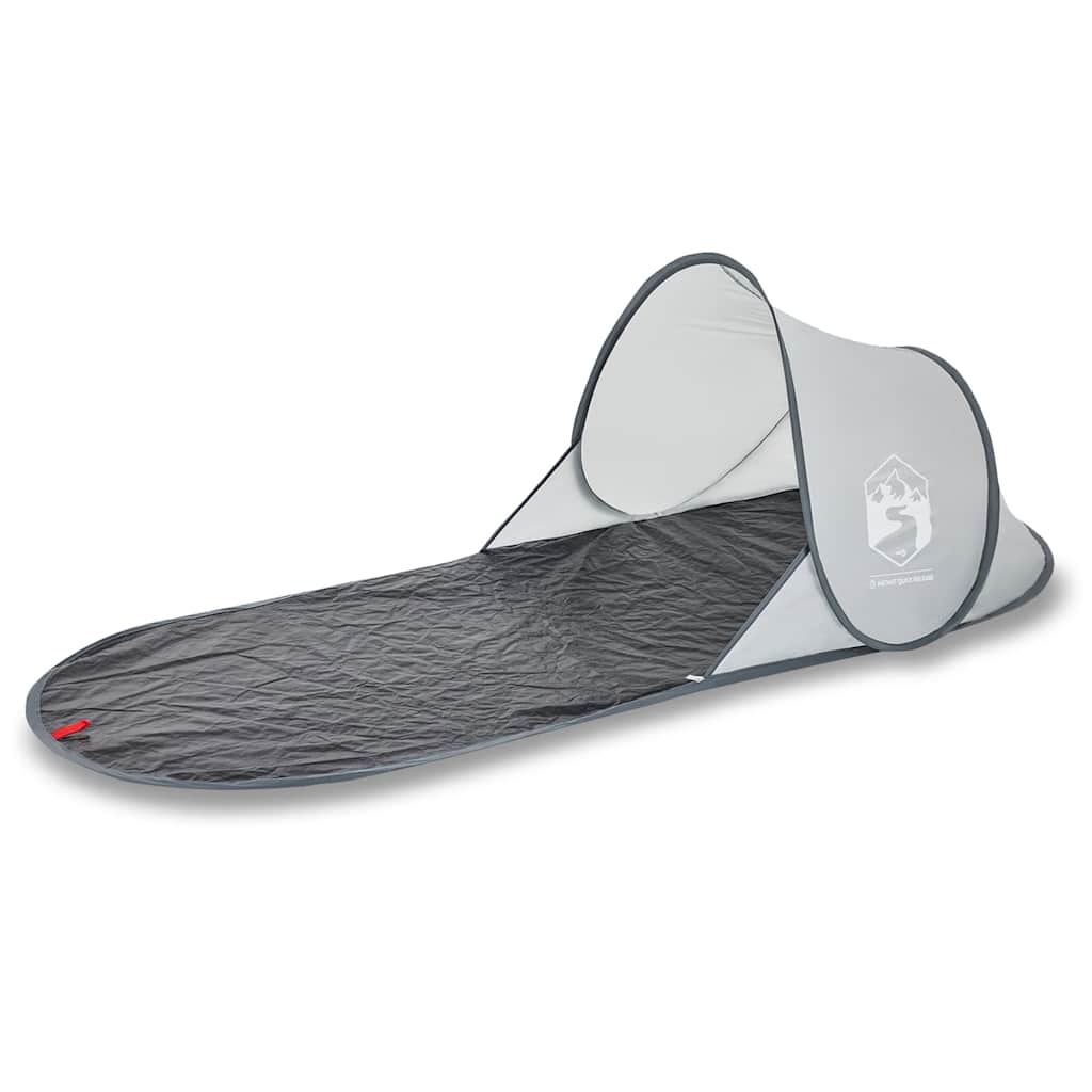 VidaXL Strandzelt Pop-up wasserdicht grau