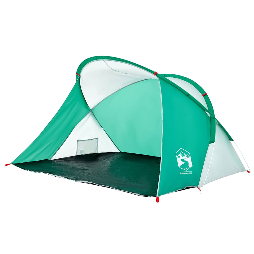 Vidaxl Beach Tent de 2 personas Pop-Up Waterprover Sea Green