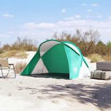 Vidaxl Beach Tenda per 2 persone Pop-up Waterproof Sea Green