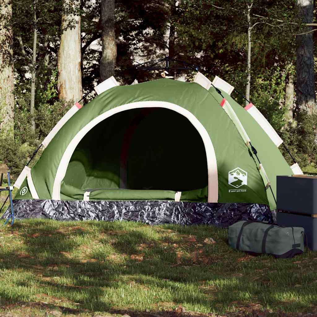 Vidaxl tent 2-person fast release green