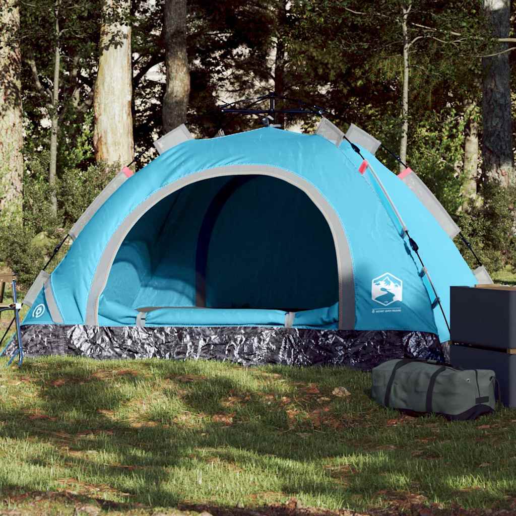 Tenda Vidaxl Rilascio veloce per 2 persone blu