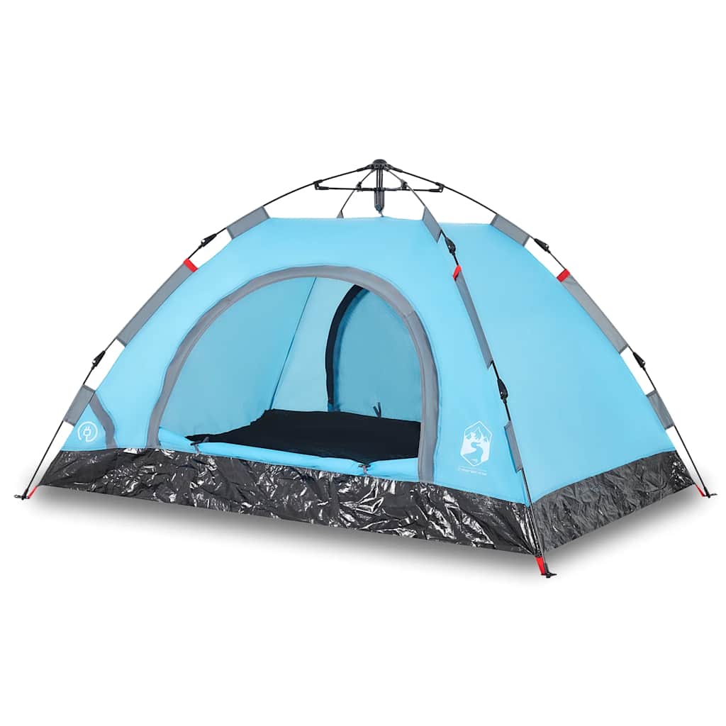 VidaXL Zelt 4-Personen-Schnellspanner blau
