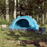 VidaXL Tent 4-person fast release blue