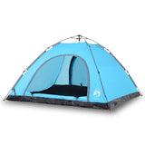 Tenda Vidaxl Rilascio rapido 5 persone Blu