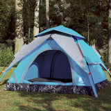 Vidaxl Dome Tent 4 Persona Fast Release Blue