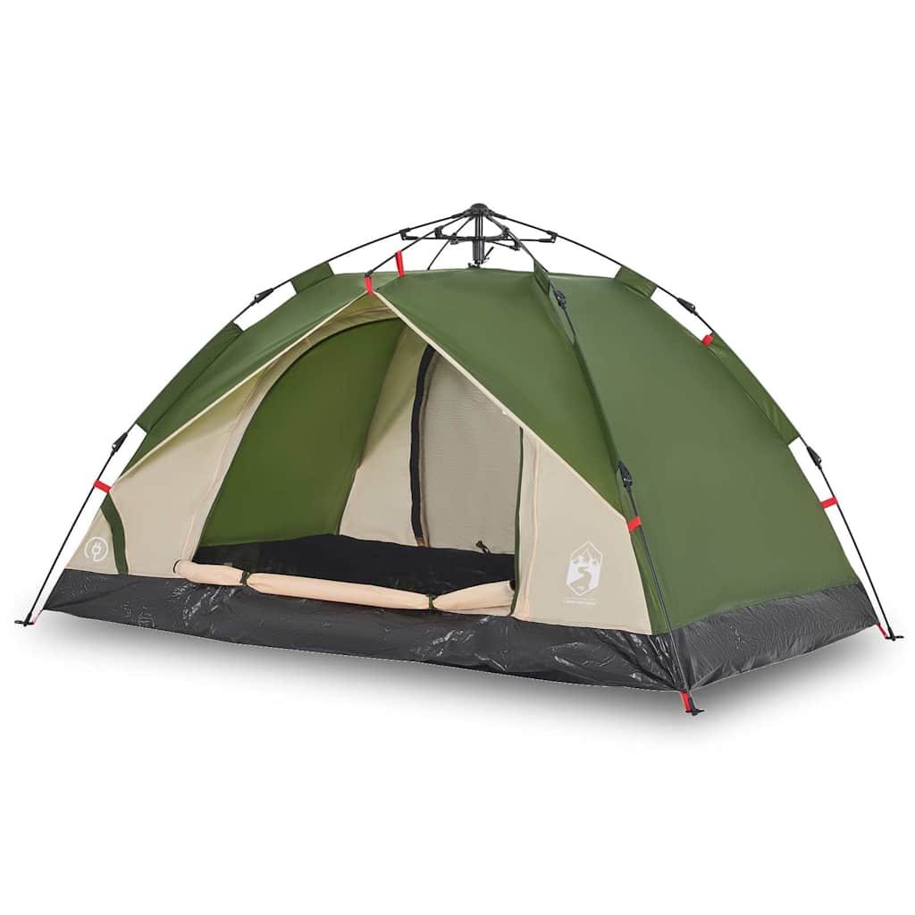 Vidaxl Dome Zelt 2-Person Fast Release Green