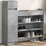 VidaXL shoe cabinet 100.5x28x100 cm processed wood concrete price