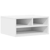 Vidaxl Box 49x40x22.5 cm de madera procesada blanca