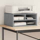 VidaXL-Druckerschrank 49 x 40 x 22,5 cm, Holzwerkstoff, graue Sonoma-Eiche