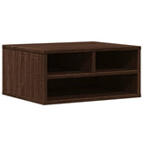 Caja de impresora Vidaxl 49x40x22.5 cm cortado de madera marrón -Corionado