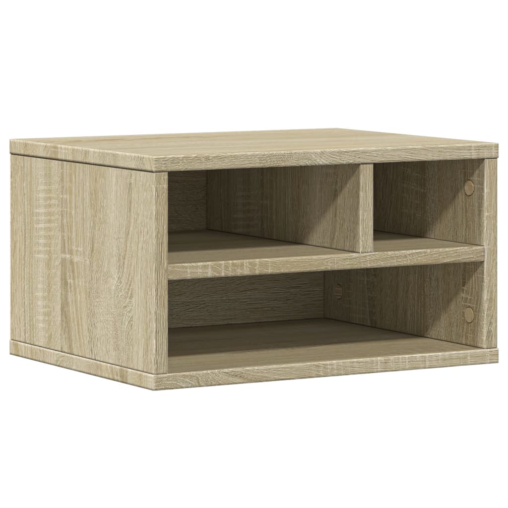 VidaXL Druckerschrank 40 x 32 x 22,5 cm, Holzwerkstoff Sonoma-Eiche-farben
