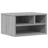 VidaXL Druckerschrank 40x32x22,5 cm verarbeitetes Holz, graue Sonoma-Eiche