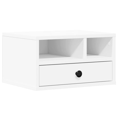 VidaXL Druckerschrank 40x32x22,5 cm verarbeitetes Holz weiß