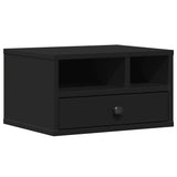 VidaXL Druckerschrank 40x32x22,5 cm verarbeitetes Holz schwarz